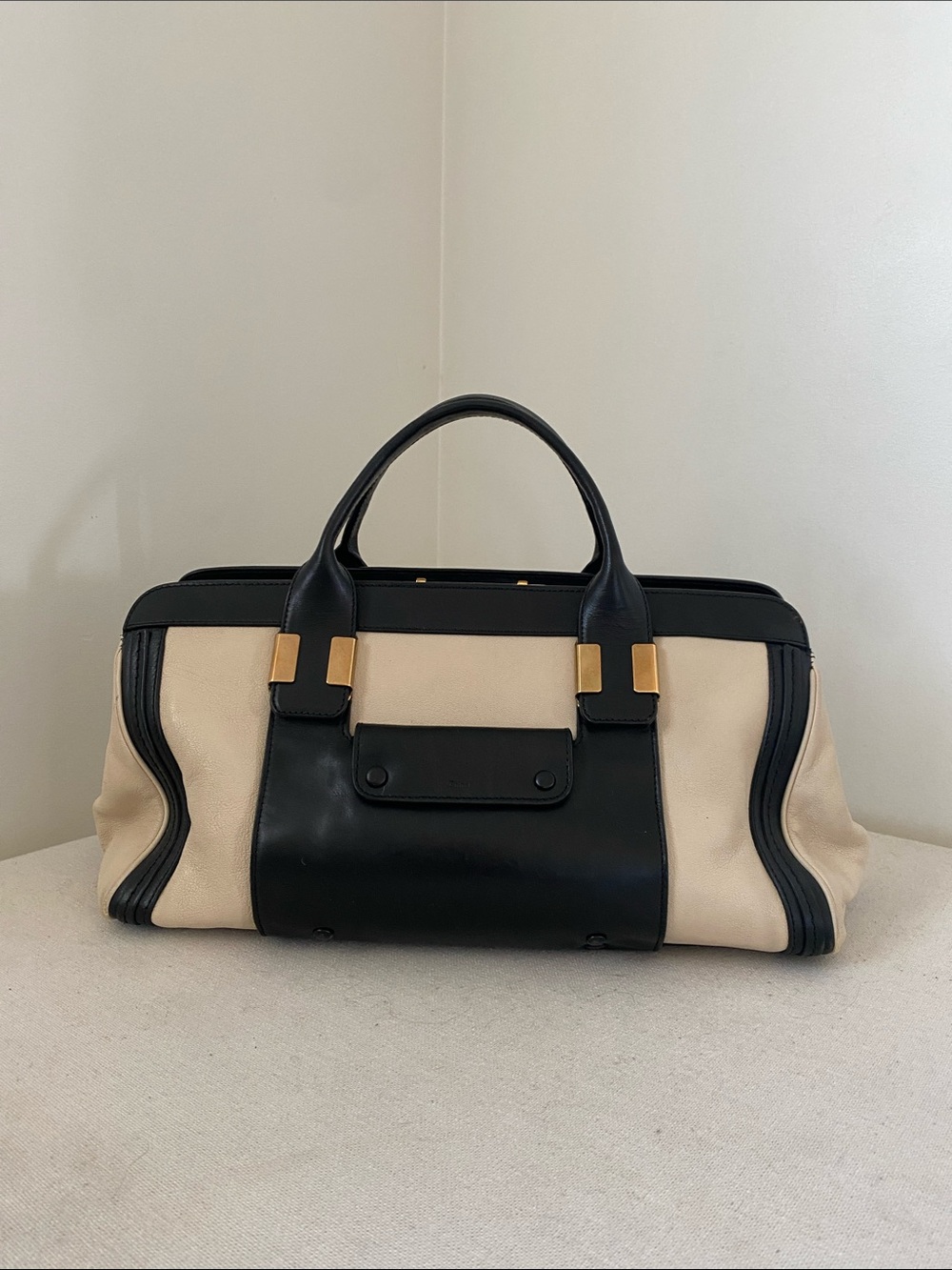 Chloe Alice Two Tone Satchel
